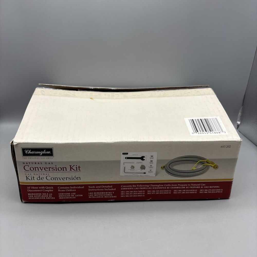 Charmglow Natural Gas Conversion Kit New Open Box